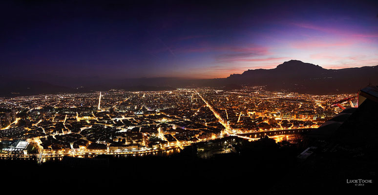 Grenoble by night