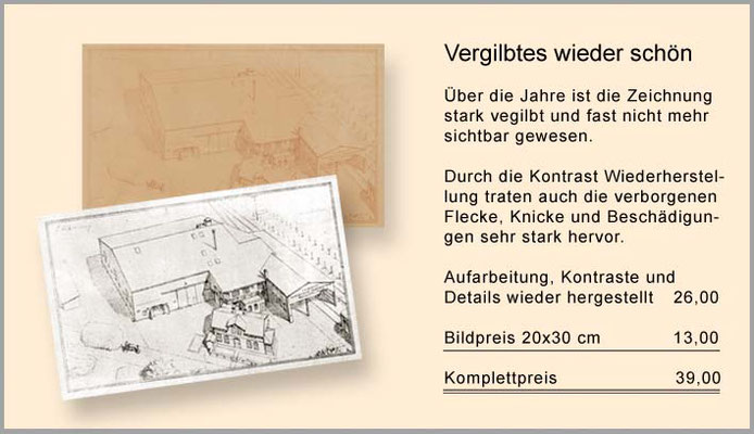Vergilbtes wieder schön