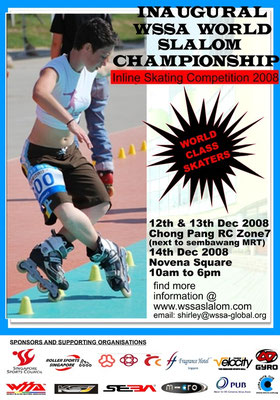 WSSA World Slalom Championships Poster