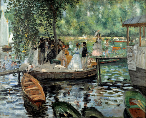 P.-A. Renoir "La Grenouillère", 1869