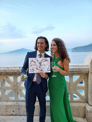 Caricature a Napoli Matrimoni