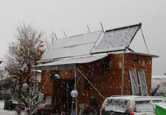 Der erste Schnee ....