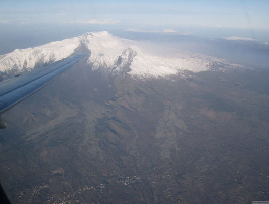 Etna vu d'avion