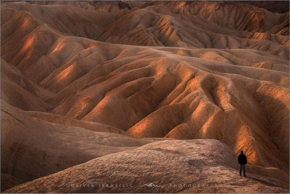 Death Valley NP, Kalifornien! Extreme Hitze und surreale Schönheit. Salzpfannen, Sanddünen und farbige Felsen. 