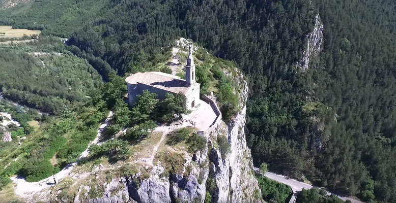 Vue panoramique en altitude