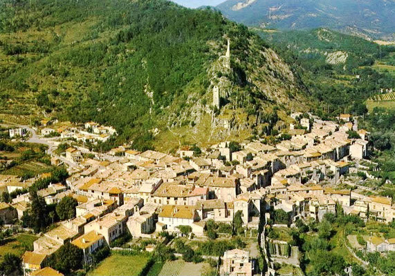 Vue générale de Volonne