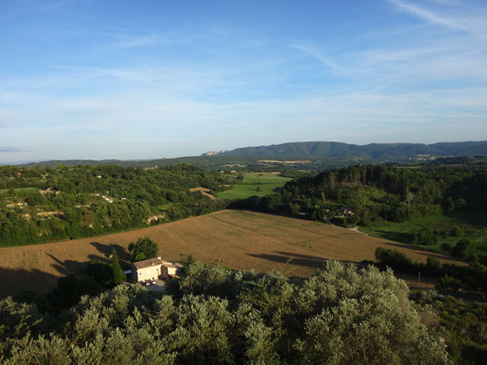 Vue depuis la chapelle Saint-Pancrace