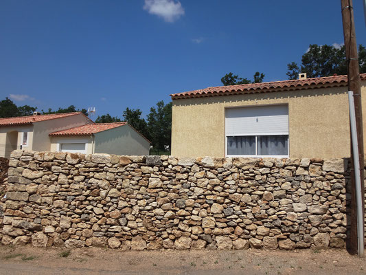 Détail du parement