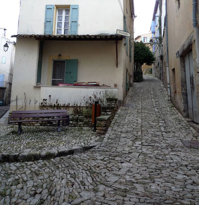 La calade de la rue Saint-Mary, l'une des plus belles de la ville
