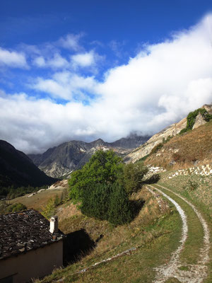 Vue depuis le gîte "La Marmotte"