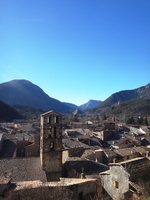 Vue sur les toits de la vieille ville