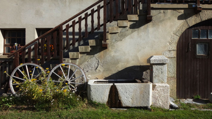 Vue du gîte "La Marmotte"
