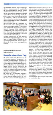 Chorzeitung MSB2