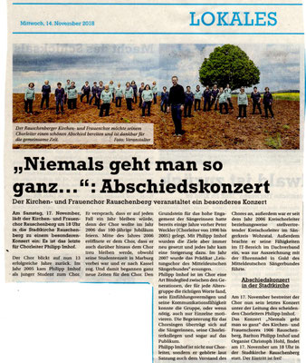 Ankündigung Abschied Philipp