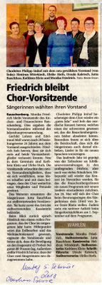 JHV Frauenchor Rauschenberg