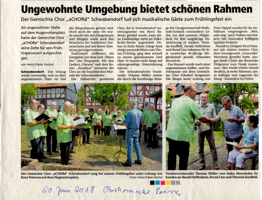 Frühlingsfest Schwabendorf