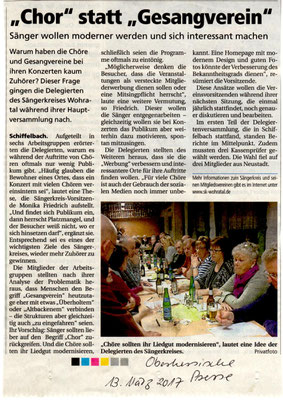 Delegiertenversammlung 2017 in schiffelbach