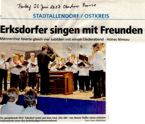 Erksdorf JUbiläum 1