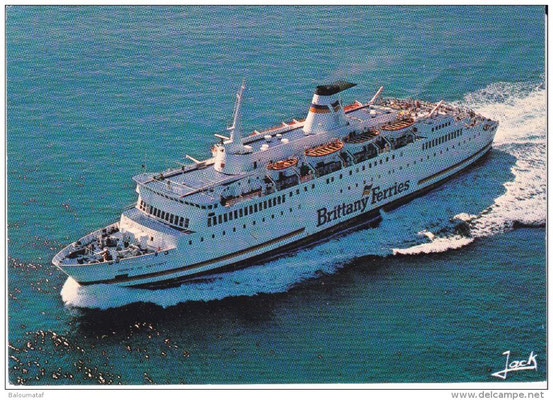 Le M/V Reine Mathilde (1989-1992), photo : Brittany Ferries