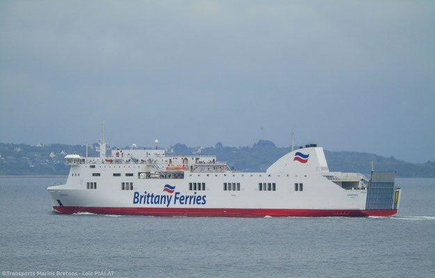 Connemara arrivant à Brest. Photo Loïc PIALAT