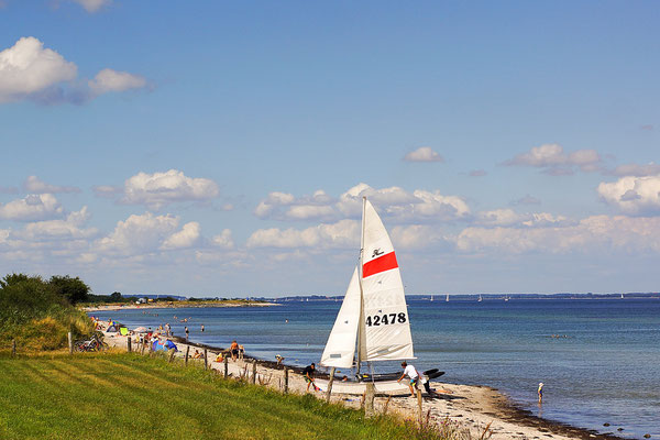 Strandleben vor dem Seehof