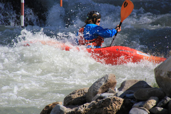 Fluß Isere Bourg St Maurice