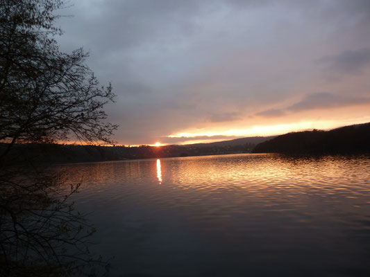 Edersee am Abend