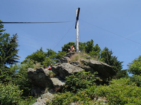 Gipfelbesteigung Drei Tannen Riegel