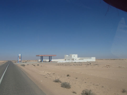 Tankstelle Westsahara Zollfreigebiet