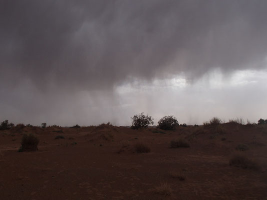 aufziehendes Gewitter Stpl. 2 Nähe Tafelberg