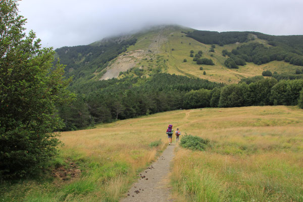 Wanderung zur Sorgente di Secchia