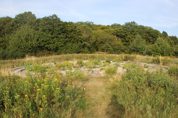 kretisches Labyrinth auf dem "Lichtberg"