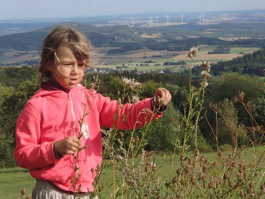 Sarah in der Rhön