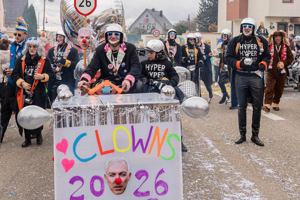Clowns - Hyper, Hyper, Helau! Die Clowns mit Scooter in Malsch