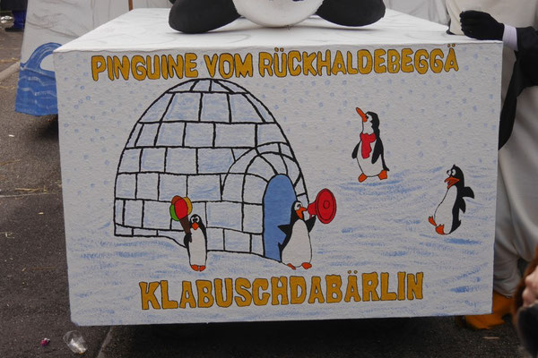 Klabuschdabärlin - Pinguine vom Rückhaldebeggä