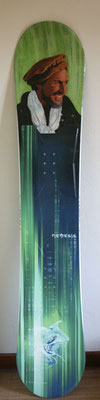 Détail // Acrylique sur snowboards // 2006