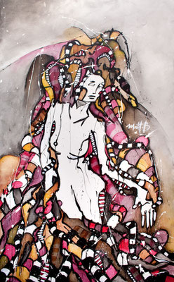 Live 62 / Luxuria / Monaco / Acrylique sur toile / 125x200 cm