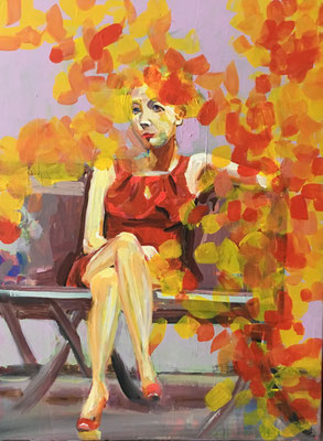 Acryl auf Leinwand   Titel: First Date   Größe: 60 x 80