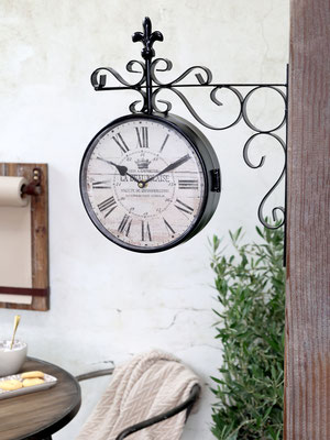 Wanduhr mit Gestell 75€