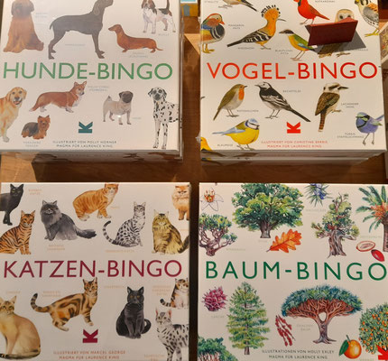 Bei uns finden Sie Bingospiele (Vogel, Katzen, Hunde) 28€