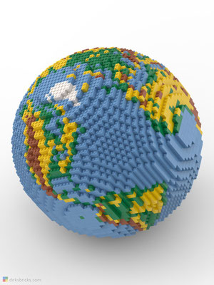 Dirks LEGO® Globe Premium sphere