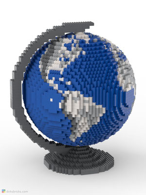 Dirks LEGO® Globe Metallic 