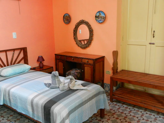 Bedroom 4 on first floor - with two single beds