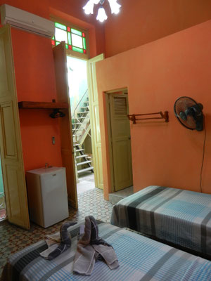 Bedroom 4 on first floor - with two single beds