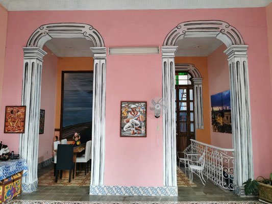 Living room used for dance classes of 'Salsa con Clase'
