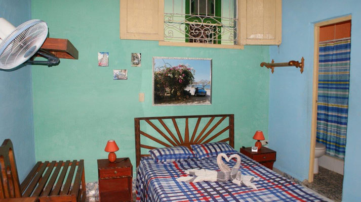 Bedroom 3 on first floor with view to window
