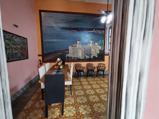 Dining room of 'Casa Sol y Salsa'