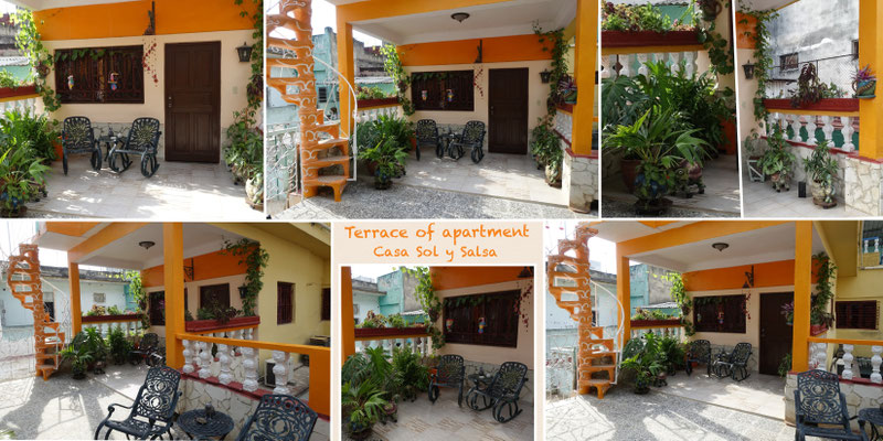 Terrace of apartment on second floor