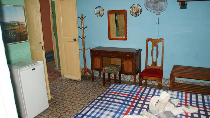 Bedroom 3 on first floor with make-up table