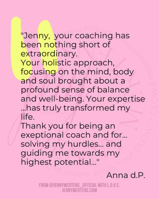Thank you for solving my hurdles and guiding me towards my highest potential!